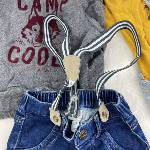 Toddler 18 Month Lot Of Clothes Sweater, Overalls One Piece Old Navy Koala Baby - Picture 3 of 13